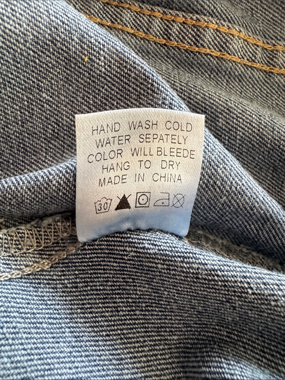 NWT Balboa Embellished Indigo Denim Jacket - Size Large - Picture 11 of 11
